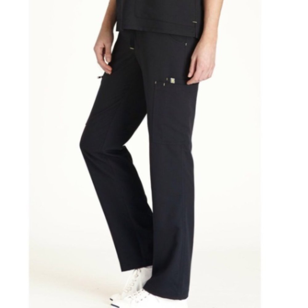 COPY - COPY - NWOT Figs Scrub Torbeck Cargo Pant XS Black Womens